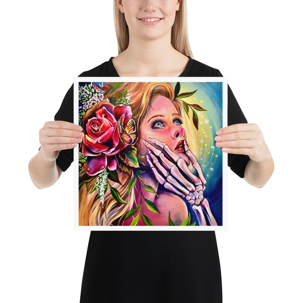 “Not Yet” Poster Print of original oil painting