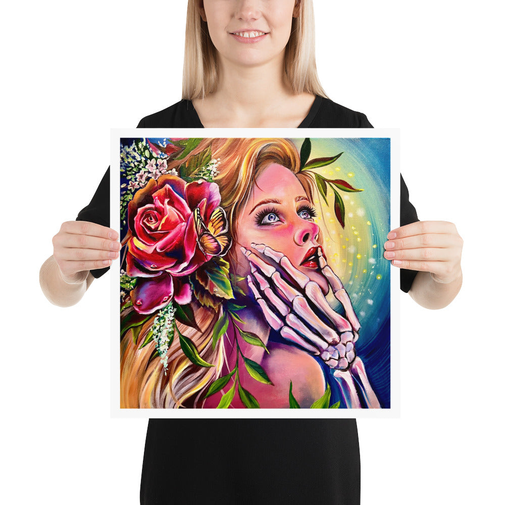 “Not Yet” Poster Print of original oil painting