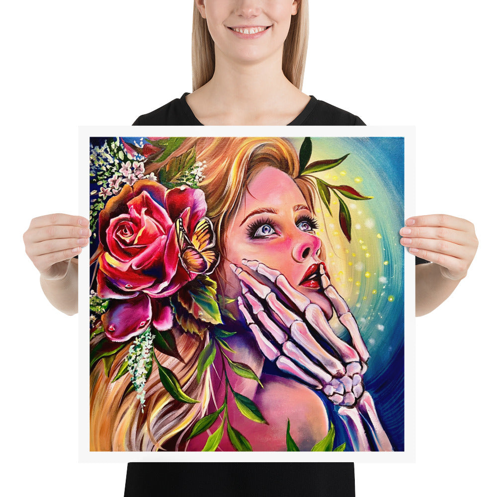 “Not Yet” Poster Print of original oil painting