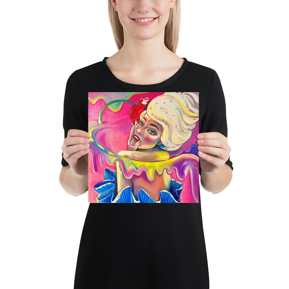 “Creamy” Poster Print