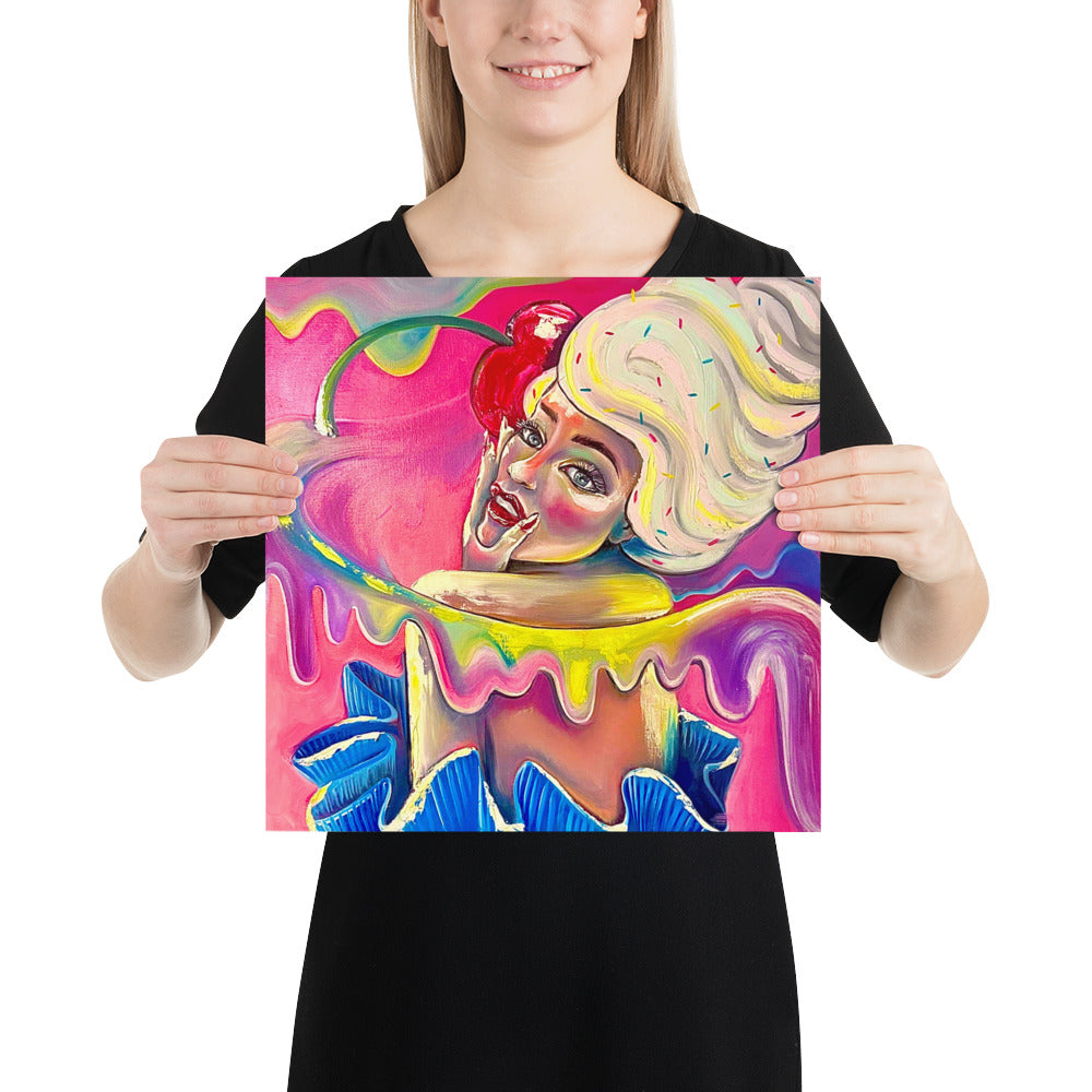 “Creamy” Poster Print