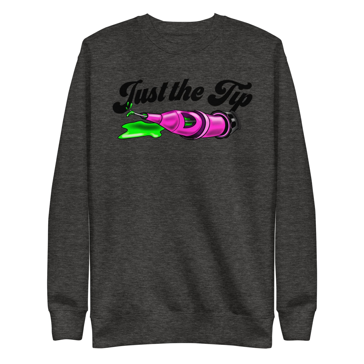 Unisex Premium Sweatshirt- Just the Tip & Logo