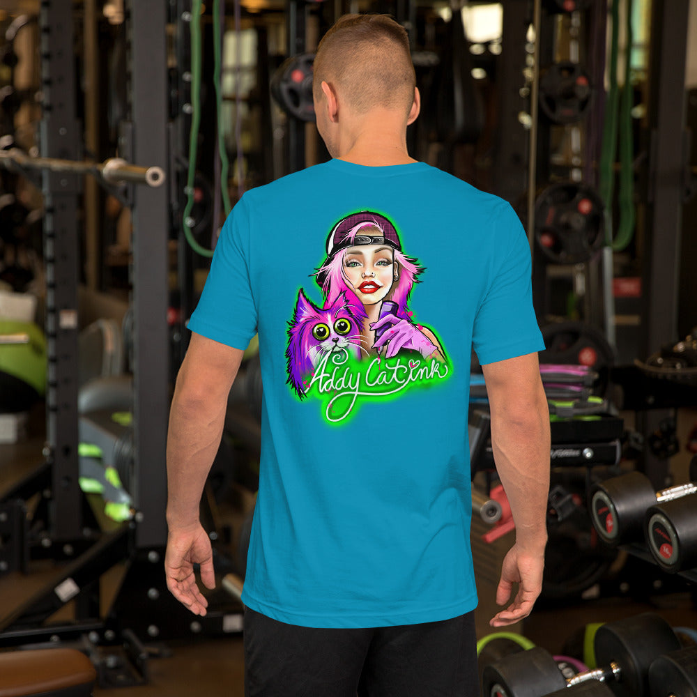 Unisex t-shirt- Updated Logo & custom Pinstriping design