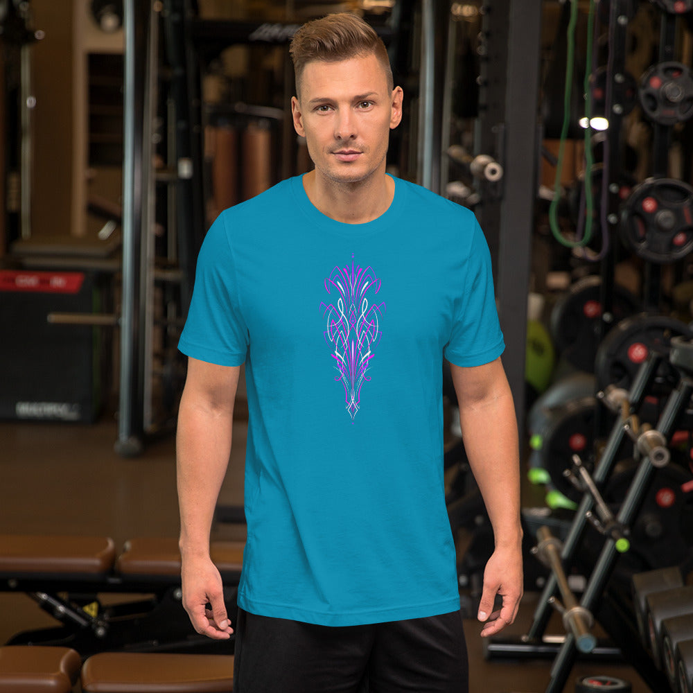 Unisex t-shirt- Updated Logo & custom Pinstriping design