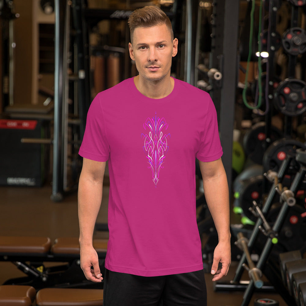 Unisex t-shirt- Updated Logo & custom Pinstriping design