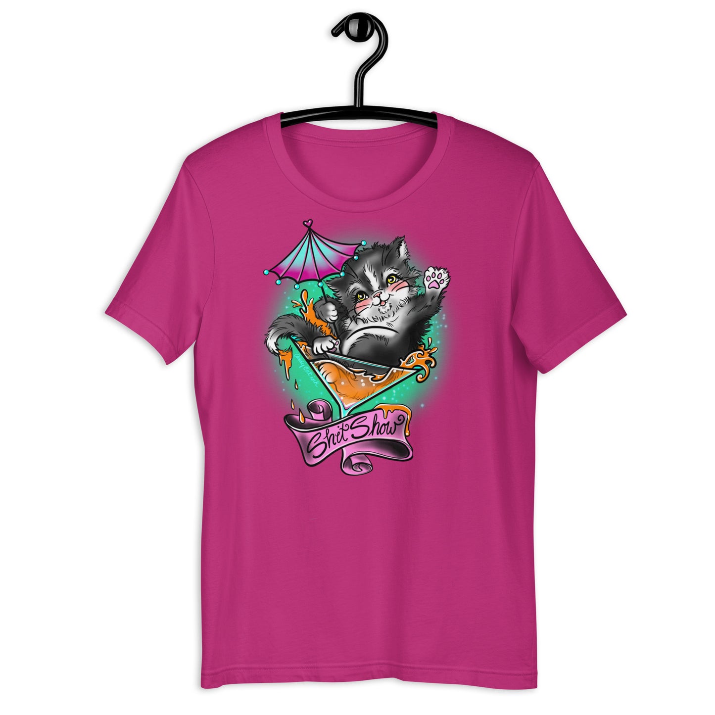 Unisex t-shirt- Shitshow Cat