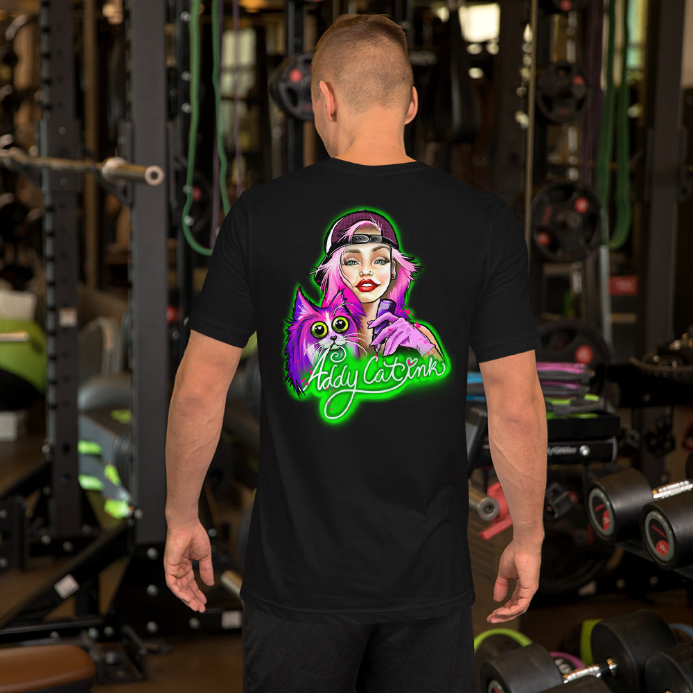 Unisex t-shirt- Updated Logo & custom Pinstriping design
