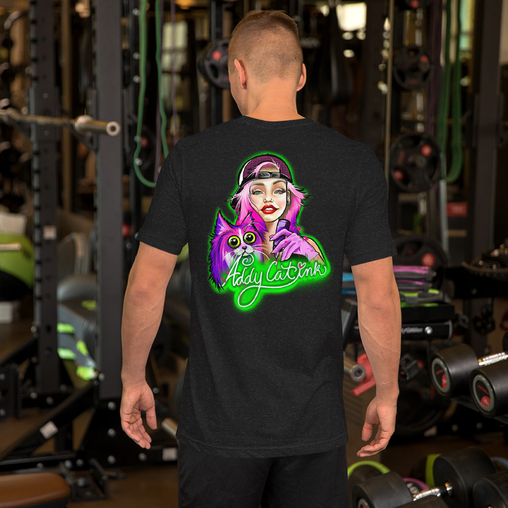 Unisex t-shirt- Updated Logo & custom Pinstriping design
