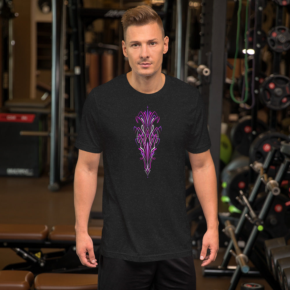 Unisex t-shirt- Updated Logo & custom Pinstriping design