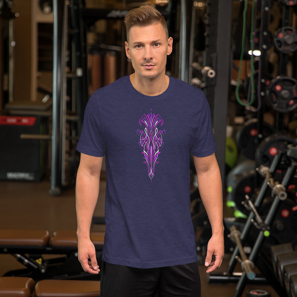 Unisex t-shirt- Updated Logo & custom Pinstriping design