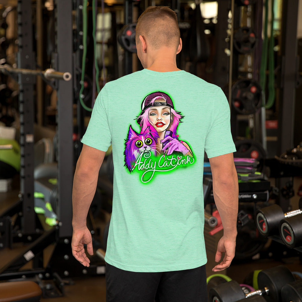 Unisex t-shirt- Updated Logo & custom Pinstriping design