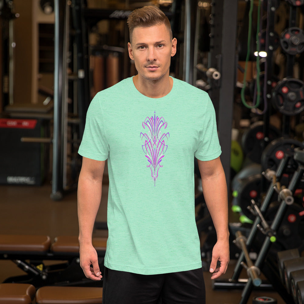 Unisex t-shirt- Updated Logo & custom Pinstriping design