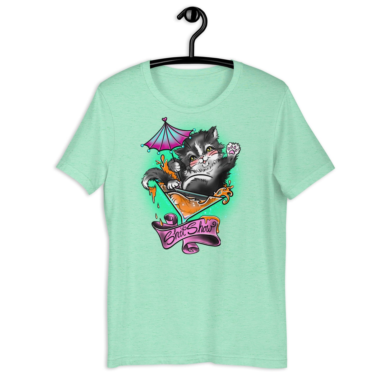 Unisex t-shirt- Shitshow Cat