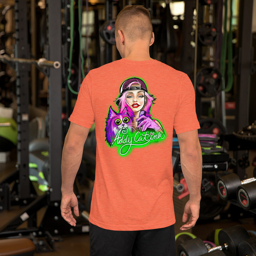 Unisex t-shirt- Updated Logo & custom Pinstriping design