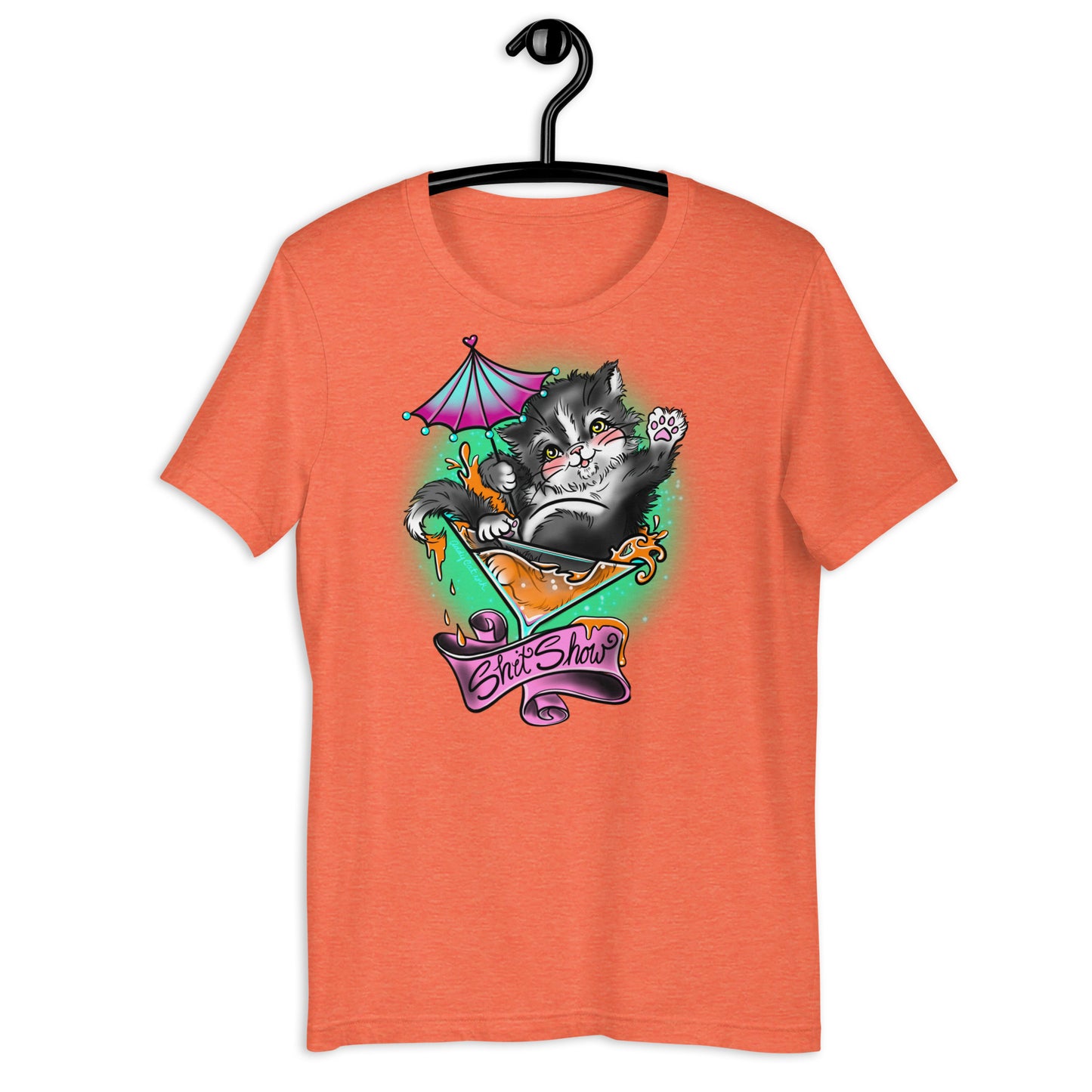 Unisex t-shirt- Shitshow Cat