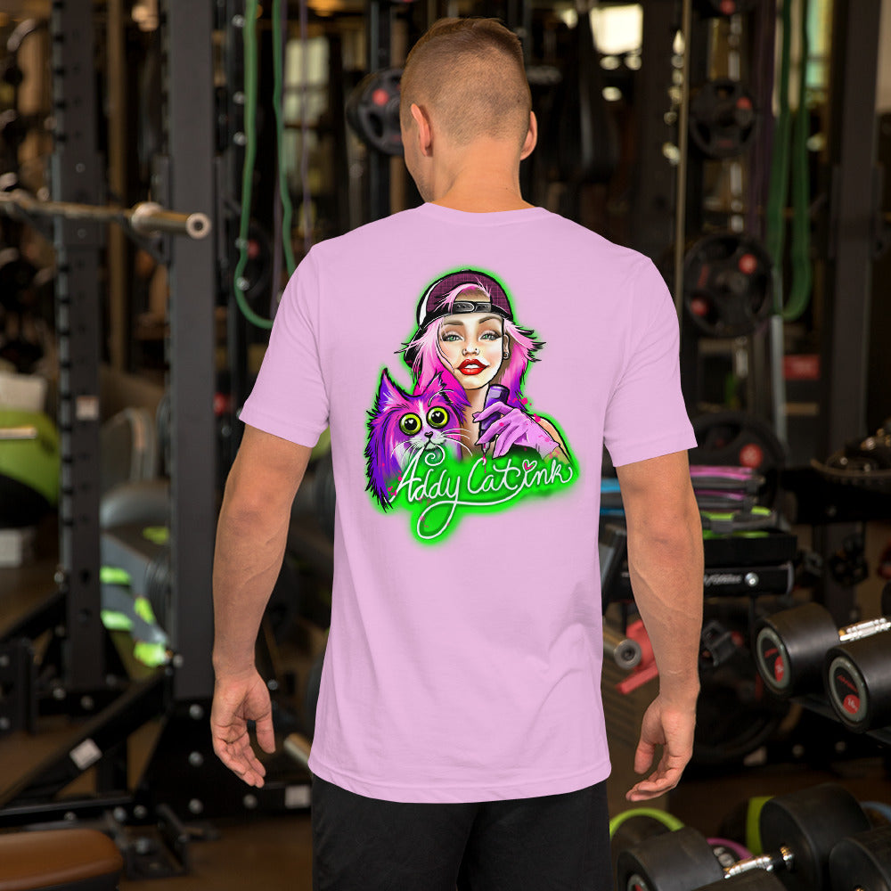 Unisex t-shirt- Updated Logo & custom Pinstriping design