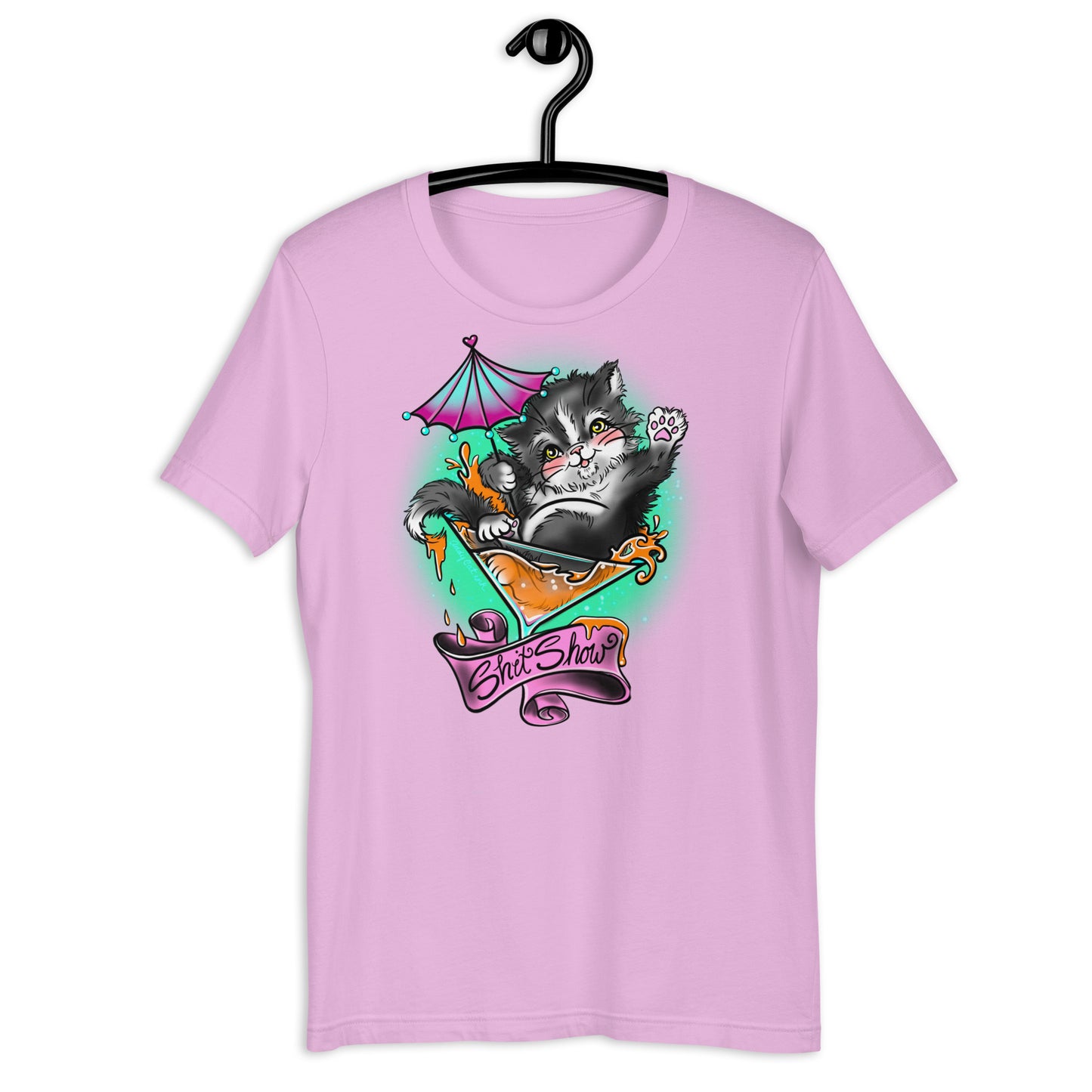 Unisex t-shirt- Shitshow Cat