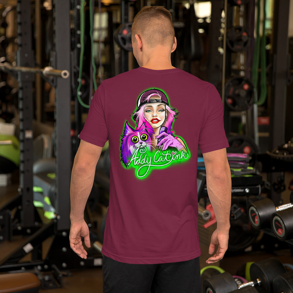 Unisex t-shirt- Updated Logo & custom Pinstriping design
