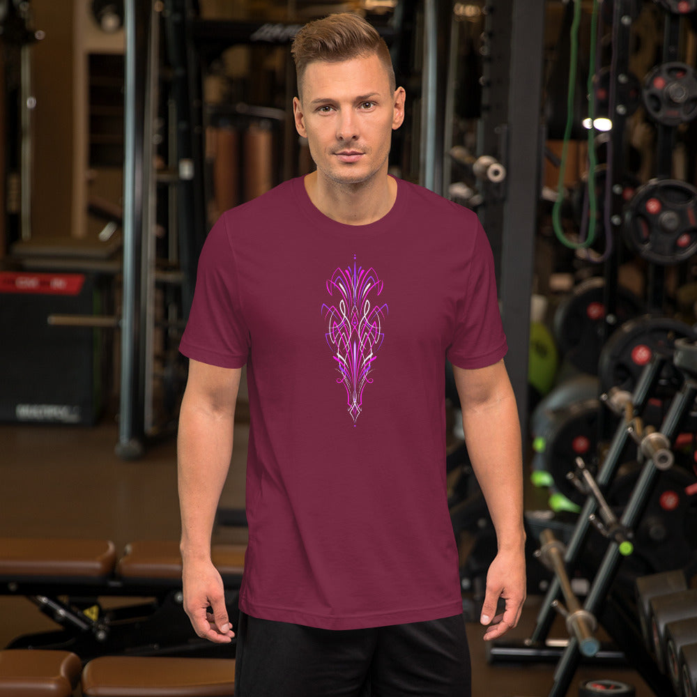 Unisex t-shirt- Updated Logo & custom Pinstriping design