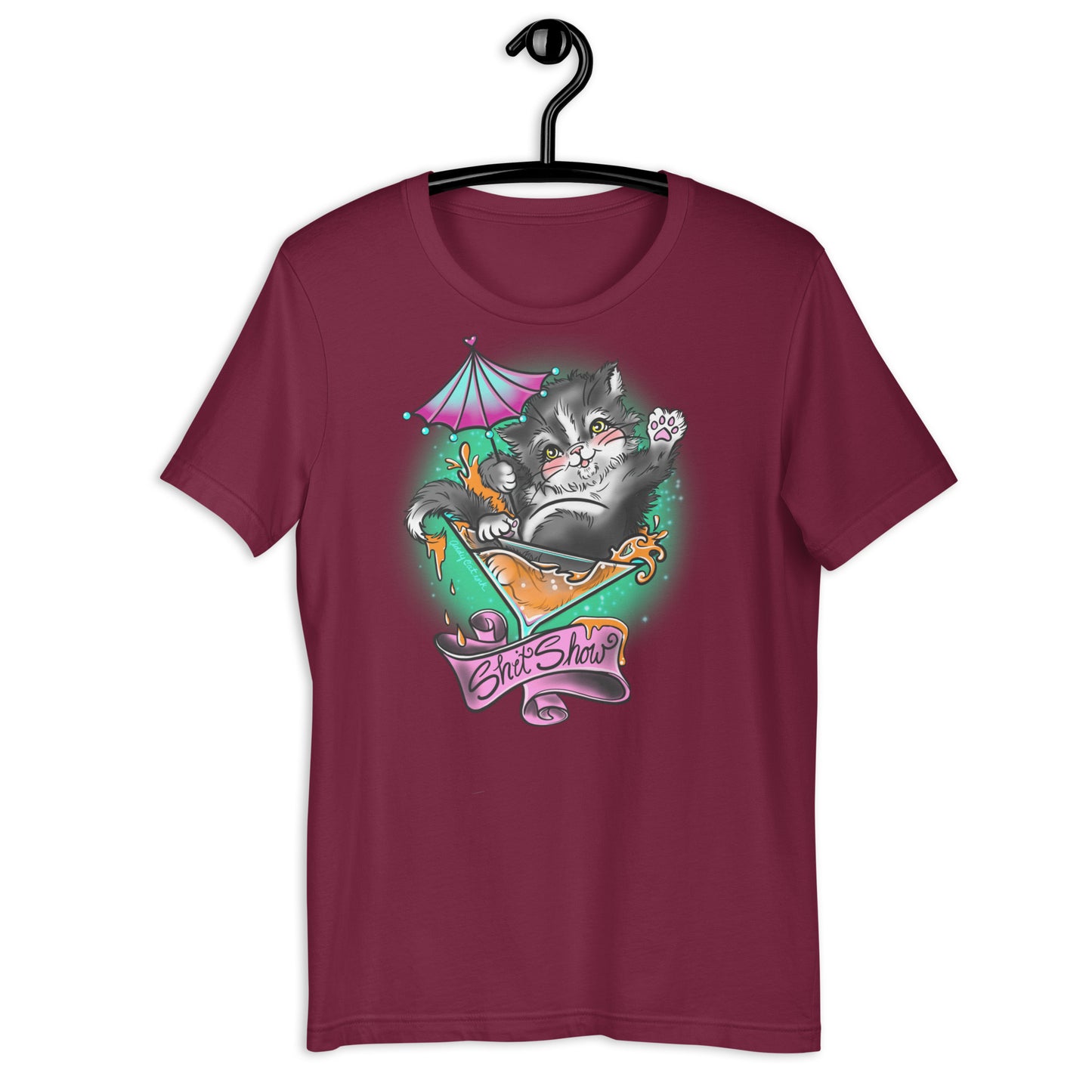 Unisex t-shirt- Shitshow Cat