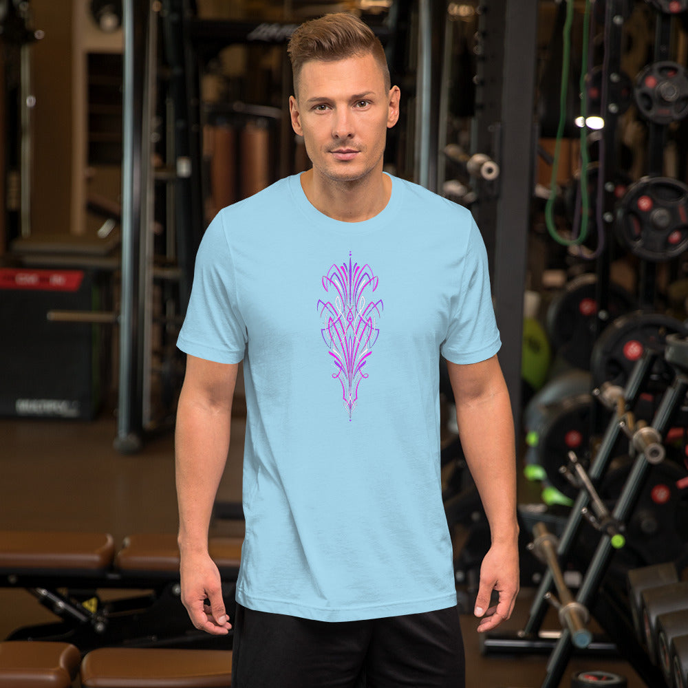 Unisex t-shirt- Updated Logo & custom Pinstriping design