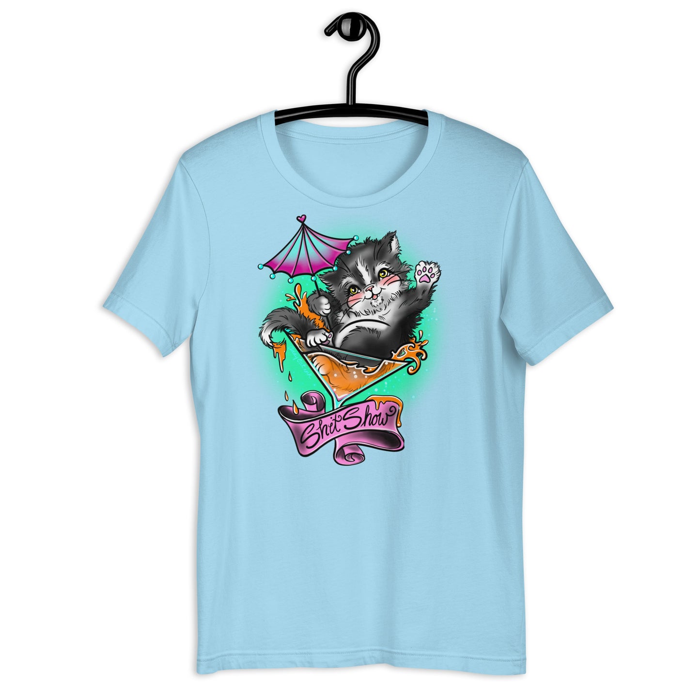 Unisex t-shirt- Shitshow Cat
