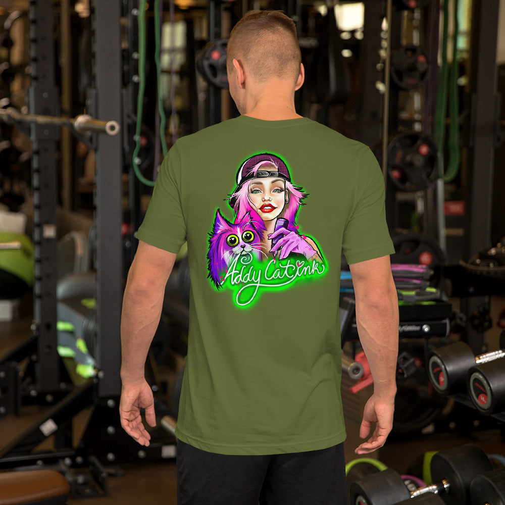 Unisex t-shirt- Updated Logo & custom Pinstriping design