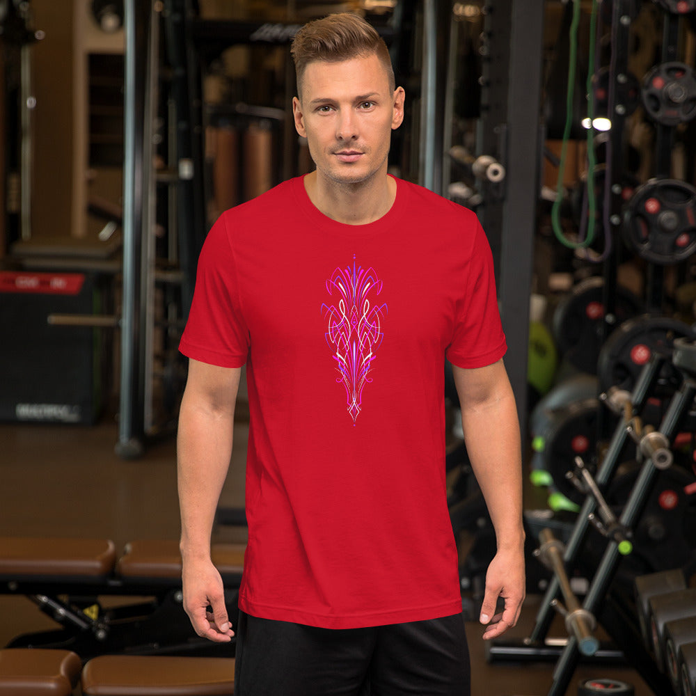Unisex t-shirt- Updated Logo & custom Pinstriping design