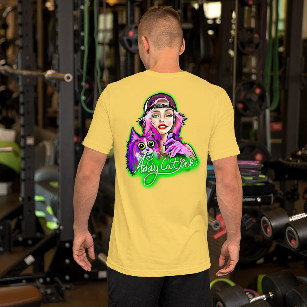 Unisex t-shirt- Updated Logo & custom Pinstriping design