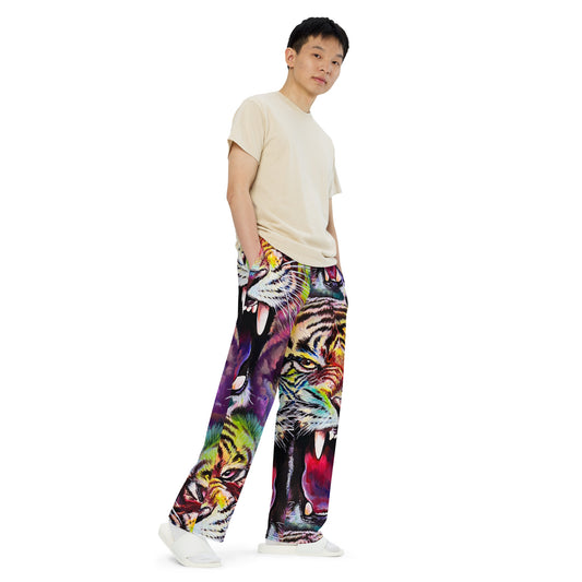 Pspsps All-over print unisex wide-leg pants